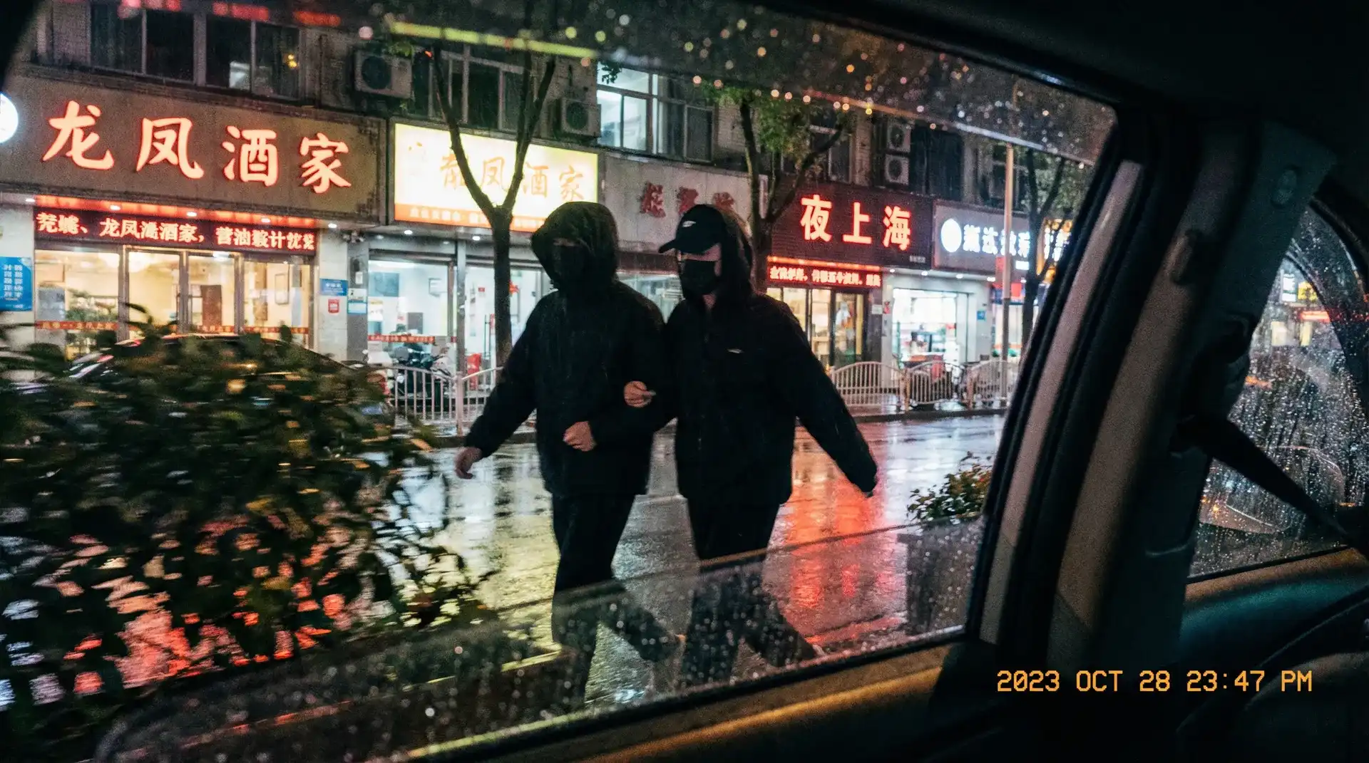 白龙猫女 - 顶流明星深夜密会现场抓拍照片