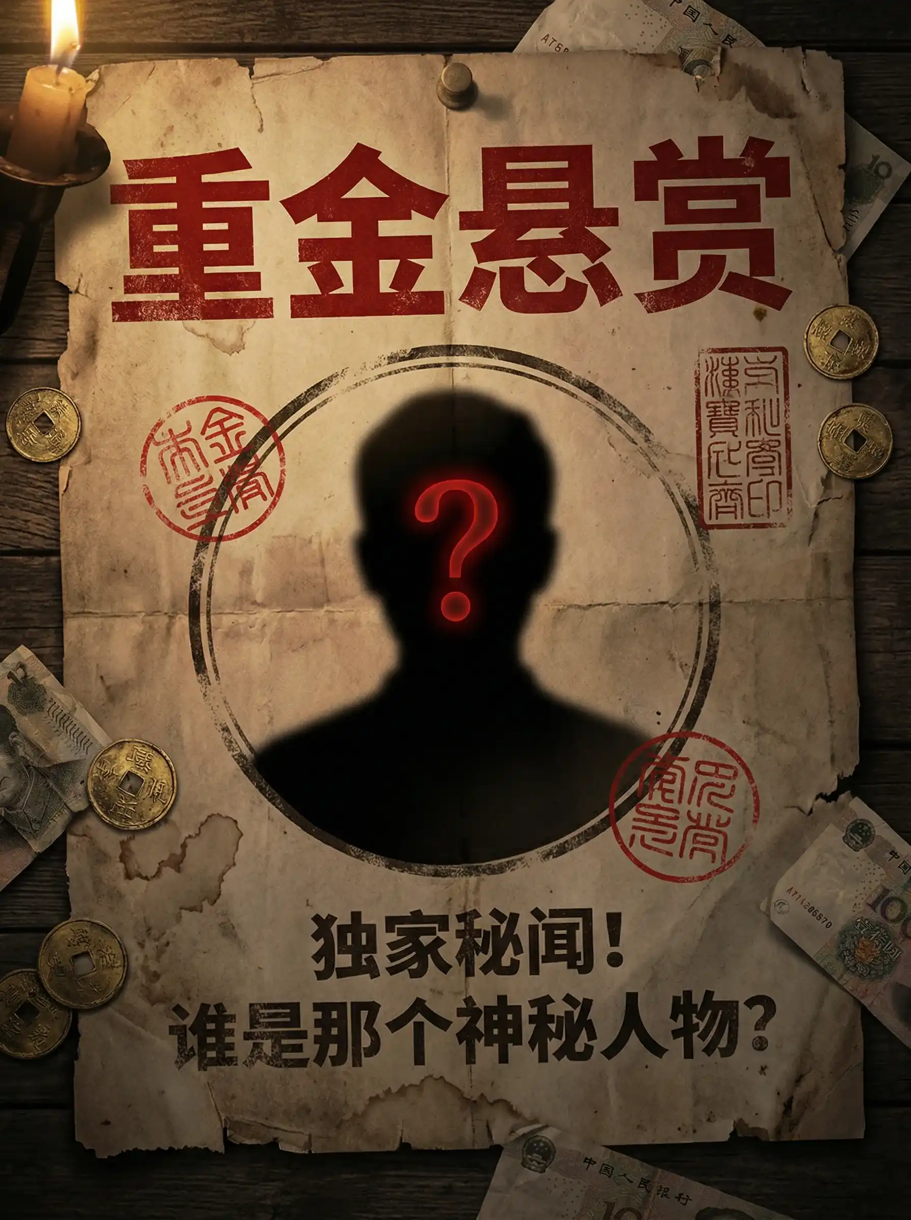 白龙猫女 - 重金悬赏线索征集令
